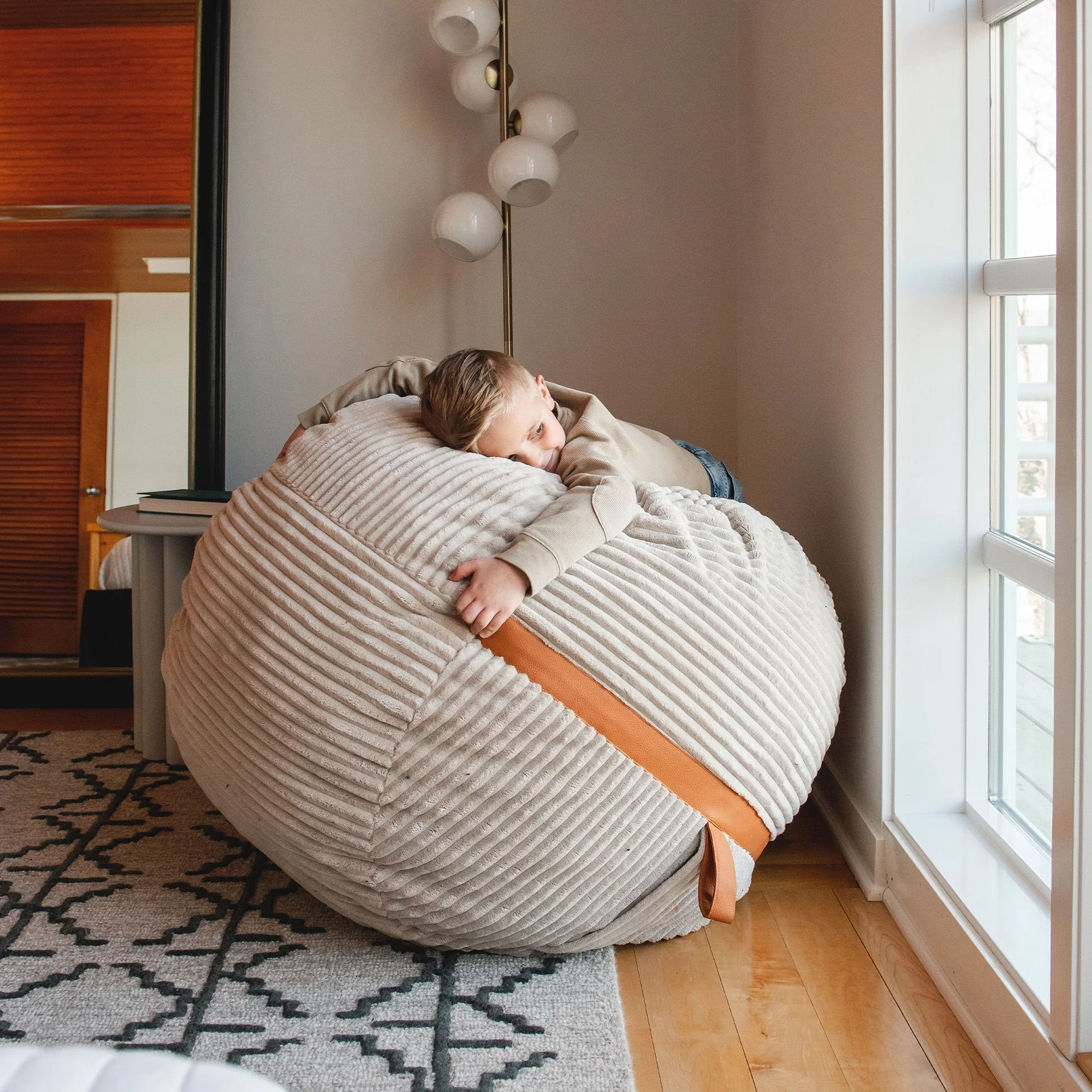 Fuf® 4Ft Foam Bean Bag - Image 82