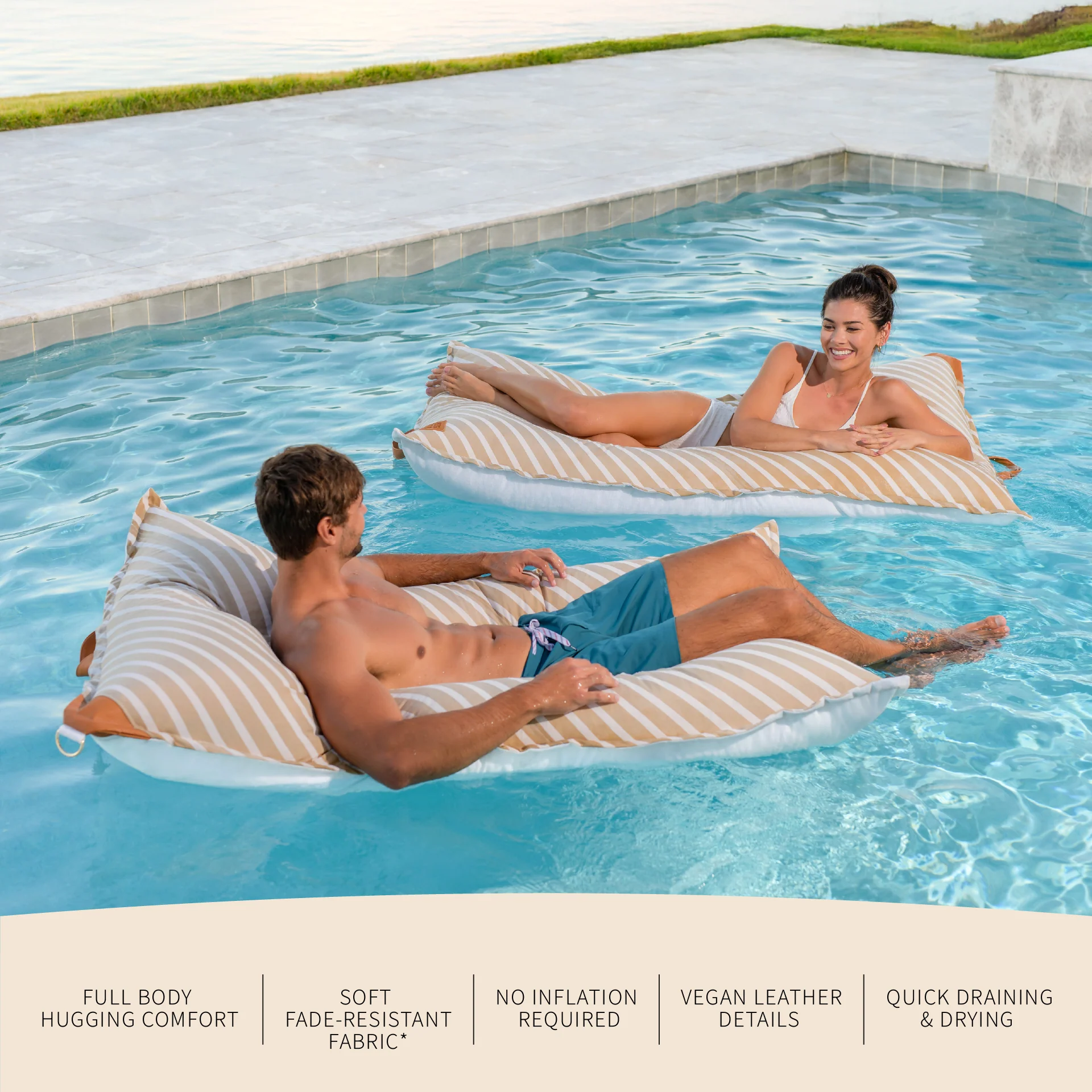 Lux Lagoon Lounger with Sunbrella® Fabric - Image 5