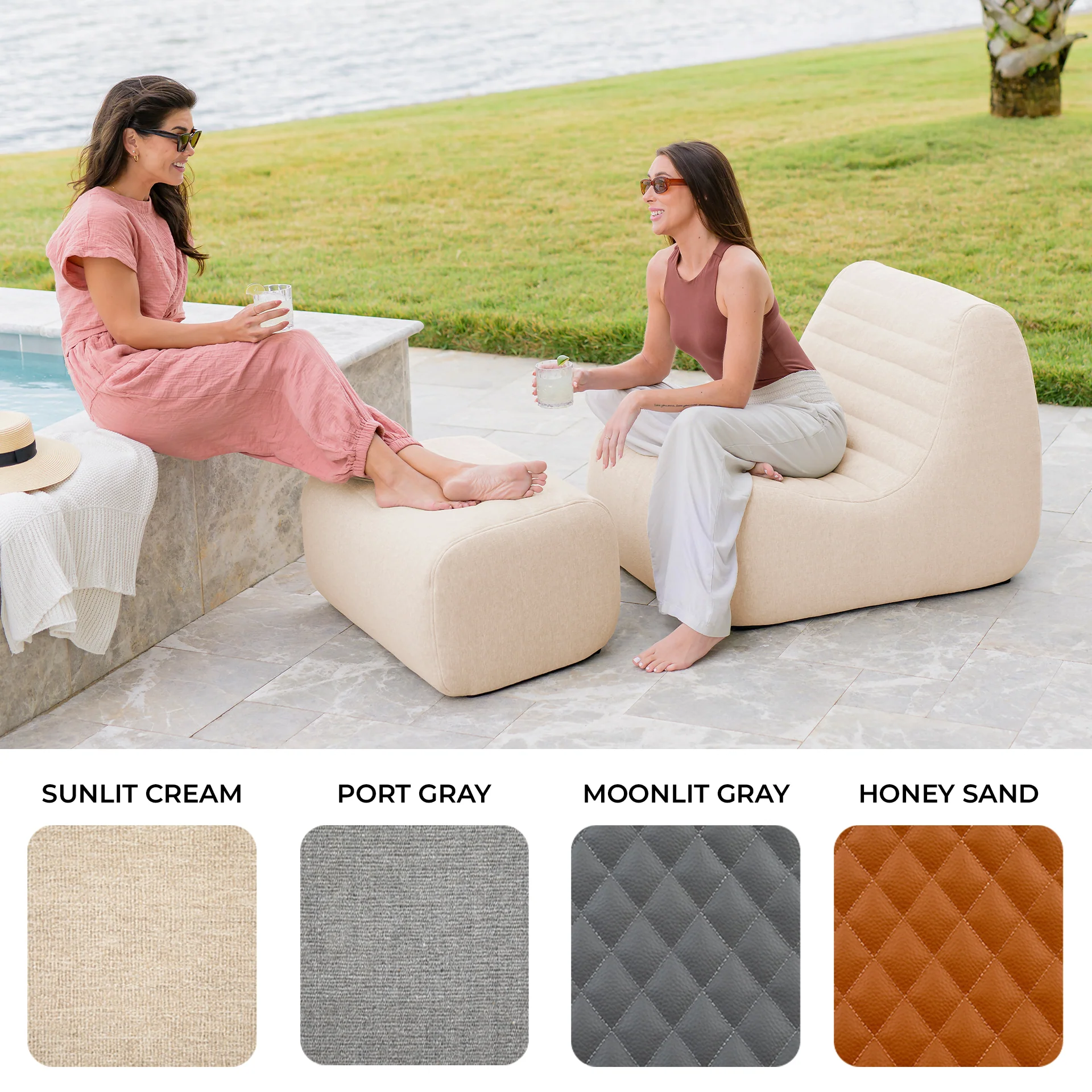 Solvana™ 4 Piece Outdoor Sectional - Image 4