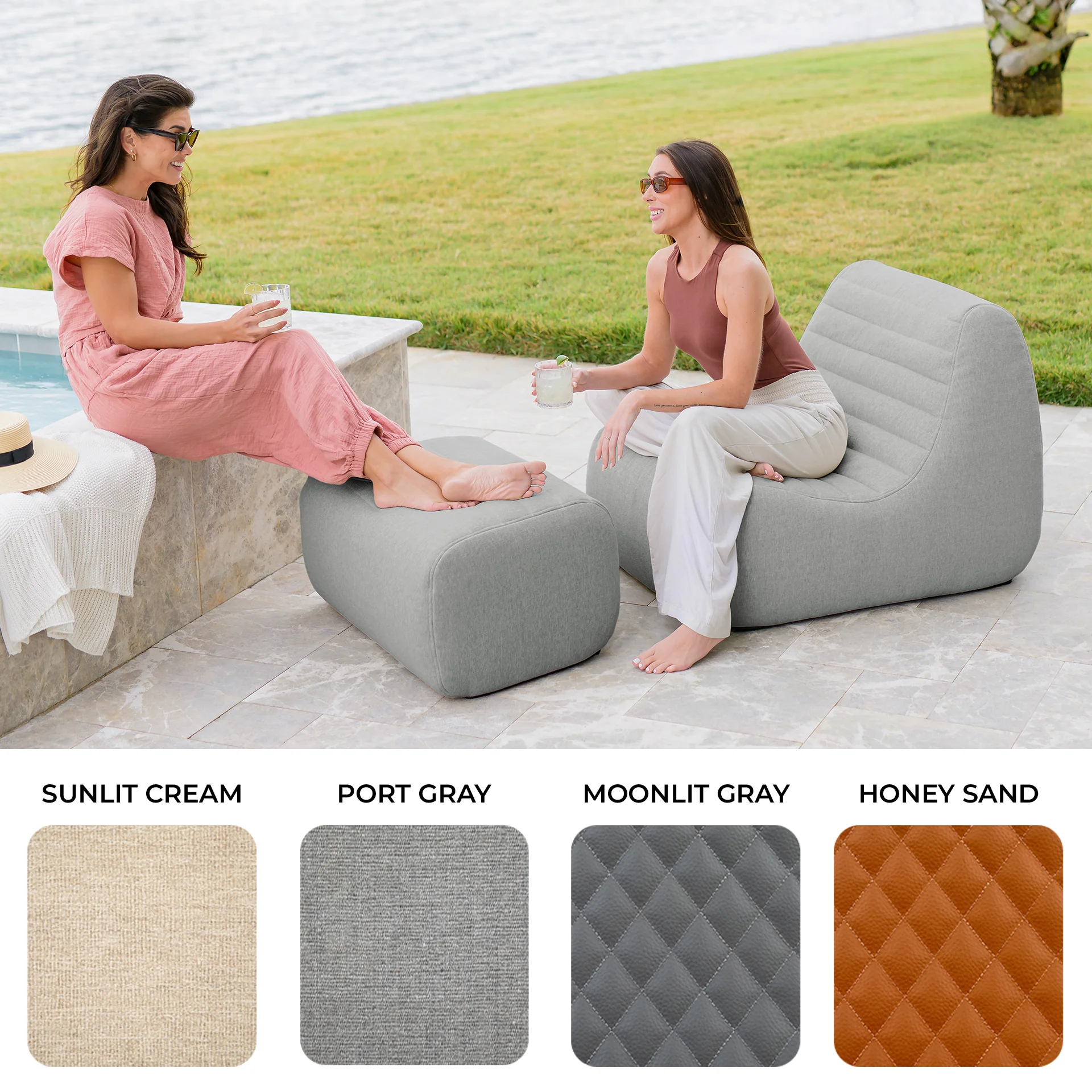 Solvana™ 5 Piece Outdoor Sectional Sofa - Image 41